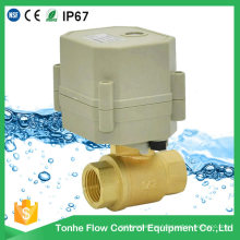 1/2" Inch Dn15 AC230V NSF61 Small Electric Water Motorized Ball Valve